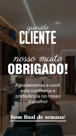 obrigado clientes