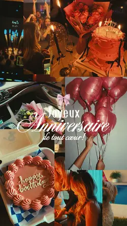 JOYEUX ANNIVERSAIRE 