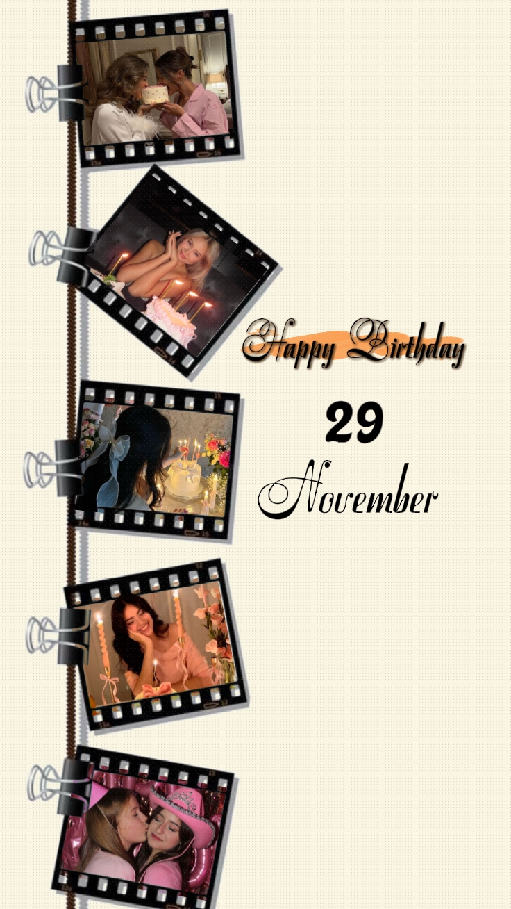 HBD 29 NOVEMBER