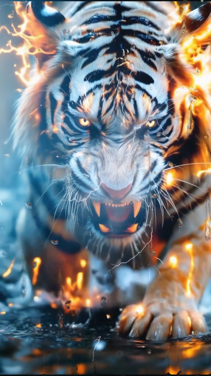 tiger viral ai edit