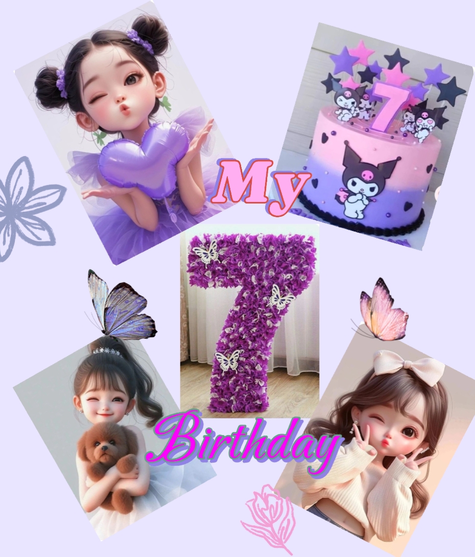 Mon 7ème anniversaire