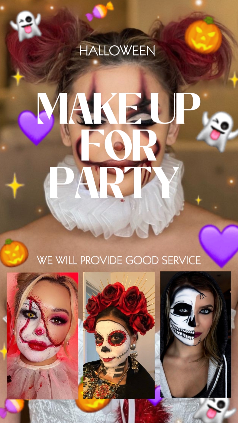 Halloween schminken 
