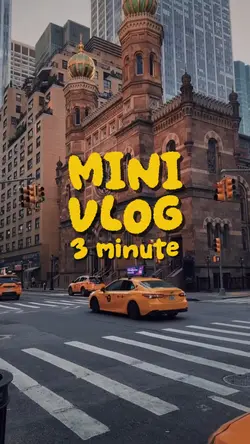 3 minutes vlog