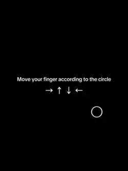 move your finger