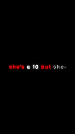She's 10×10000000000