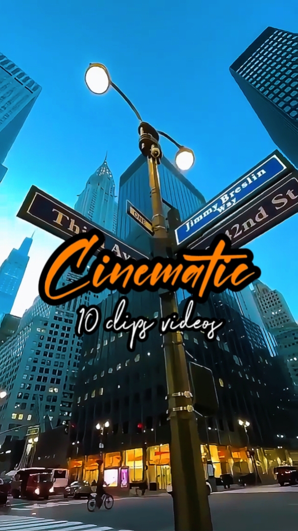 10 CLIPS CINEMATIC
