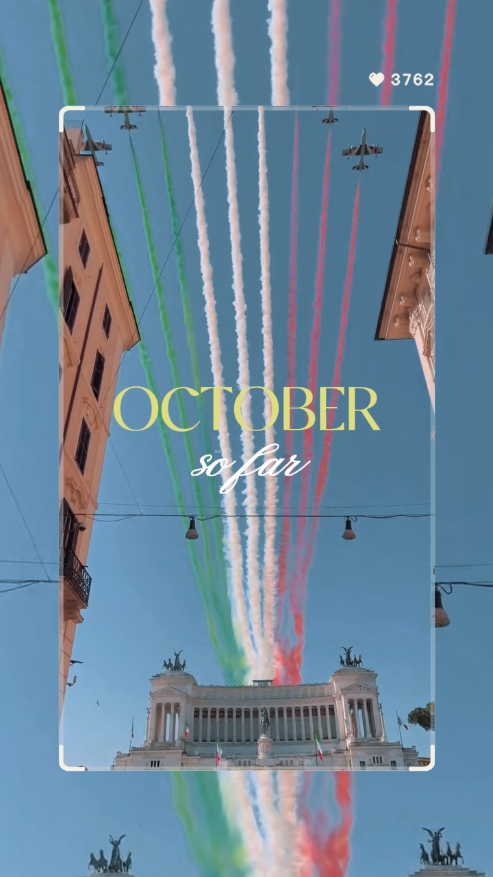 OCTOBER SO FAR 