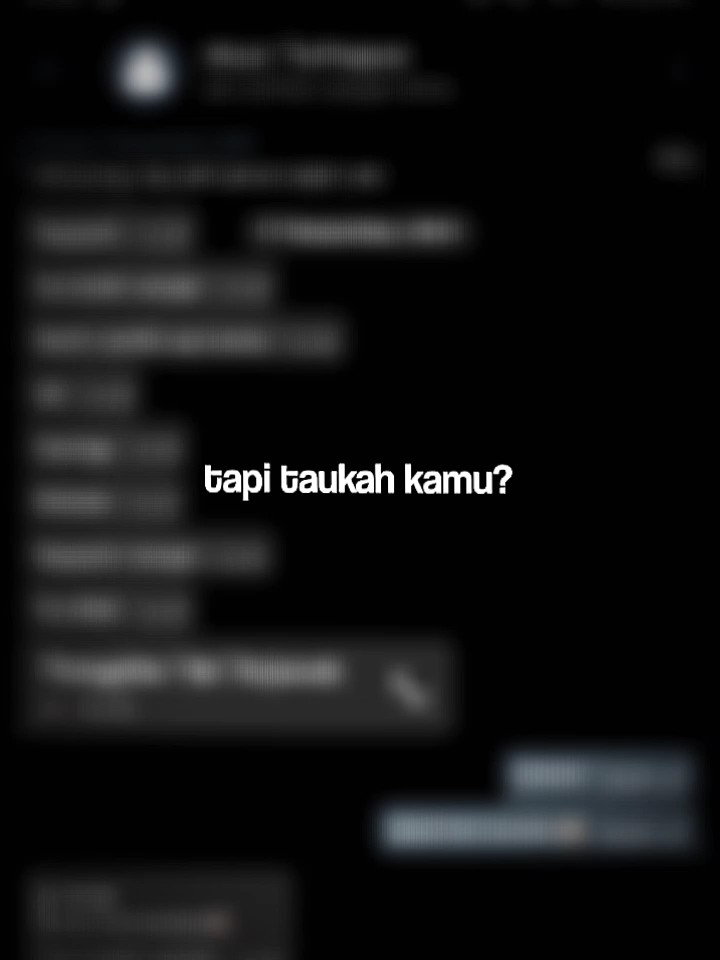 tapi taukah kamu?