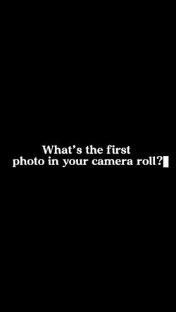 First ever photo!