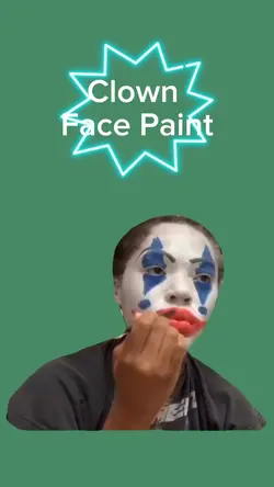 Clown Face Paint