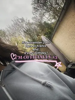 My birthday 🥹🙏