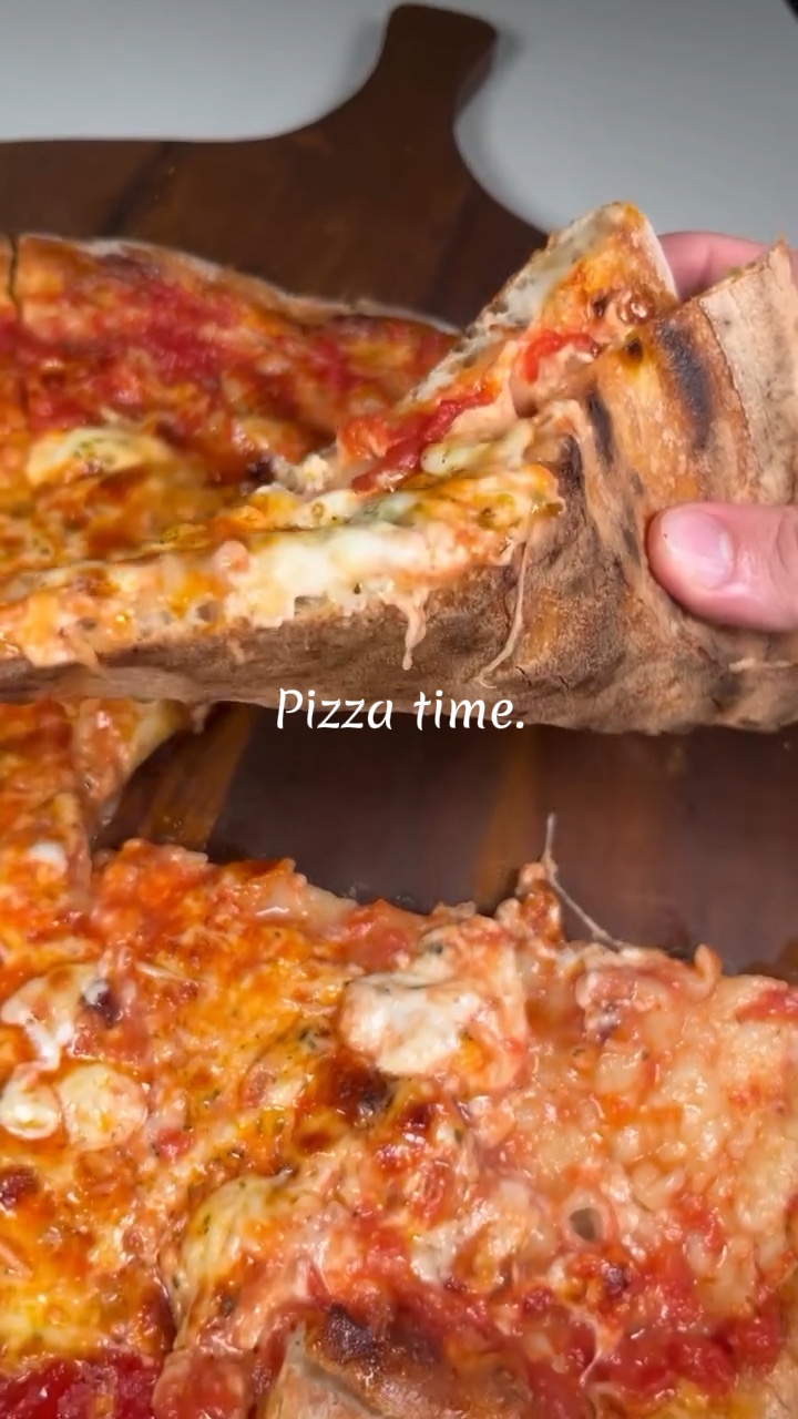 L'heure de la pizza.