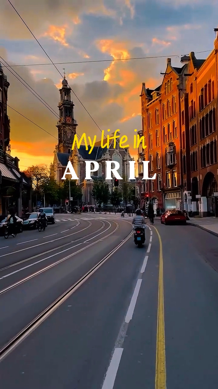 my life in april