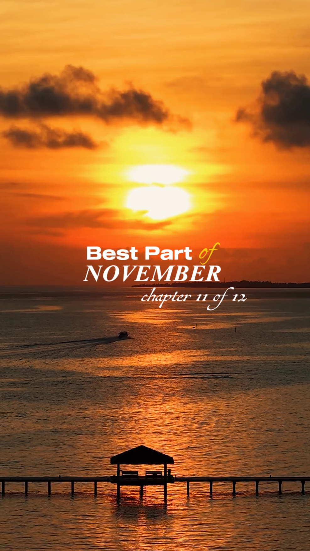 Melhor parte de novembro