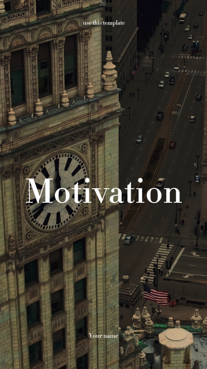 Motivation speech