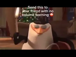 No volume warning 