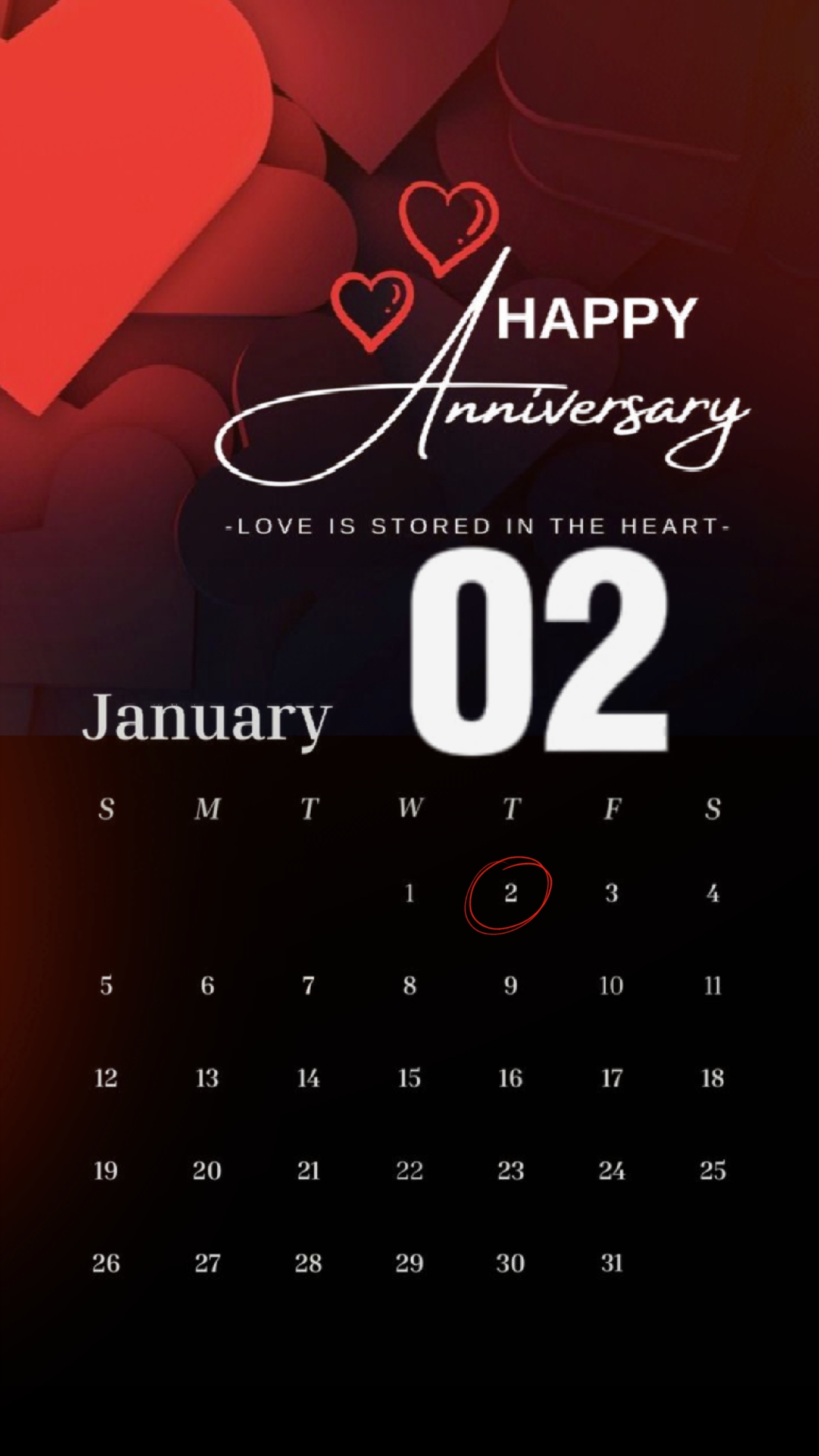 ANNIV 2 DE JANEIRO
