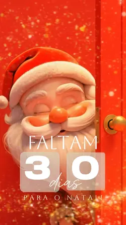 Faltam 30 dias 