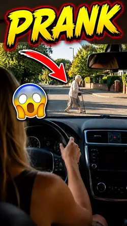 Old lady prank Ai