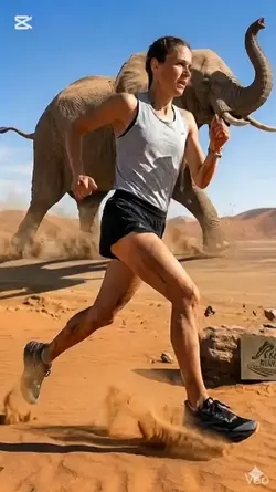 Corsa nella Savana