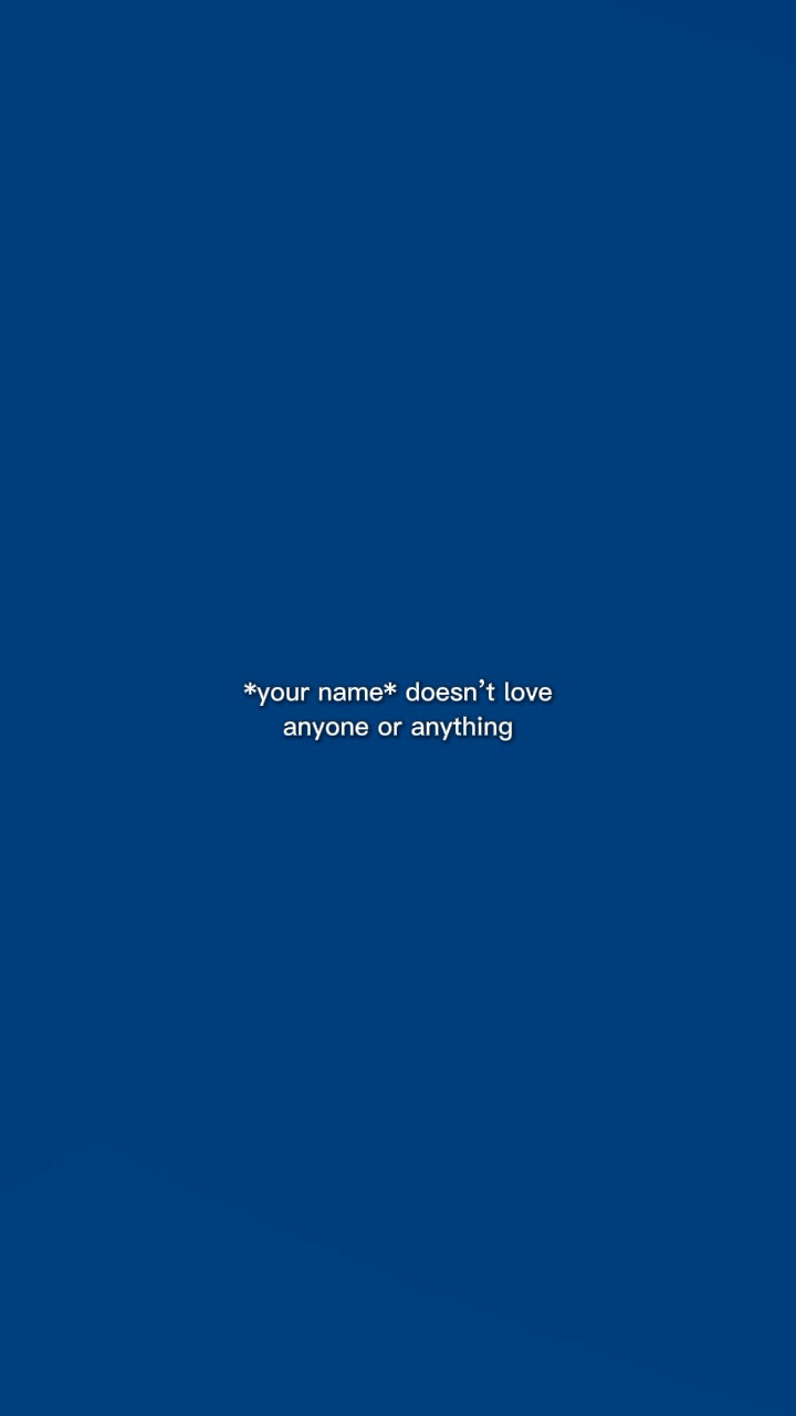 your name