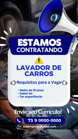 VAGA DE EMPREGO