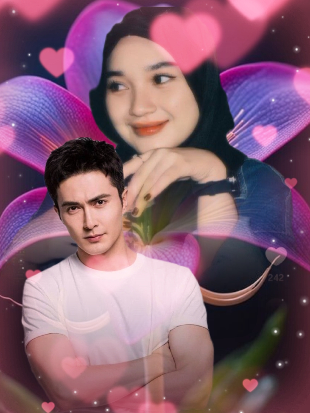 2 foto jadi 1