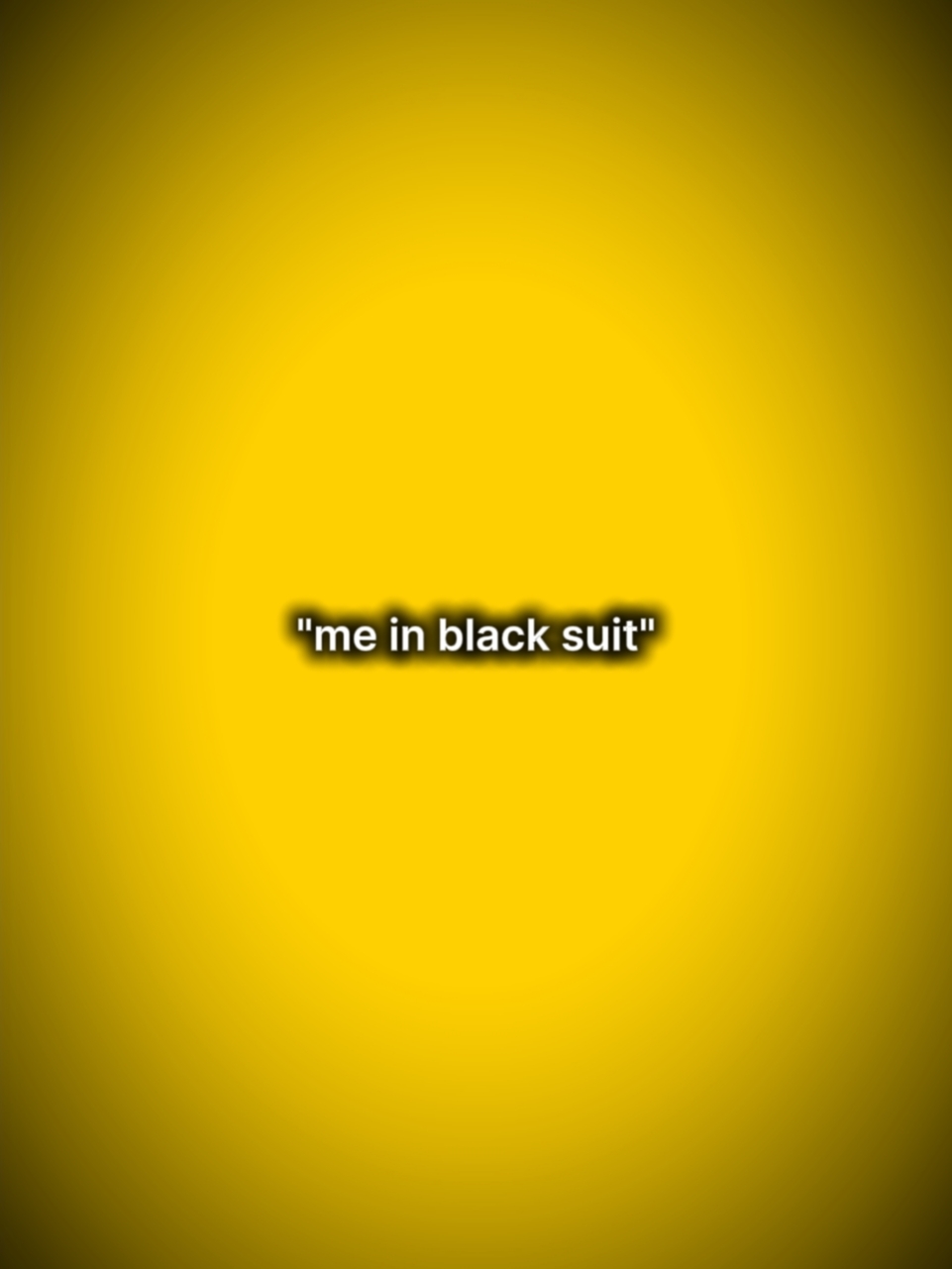 black suit