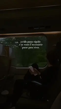 a vida passa rápido 