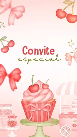 Convite Cerejinha