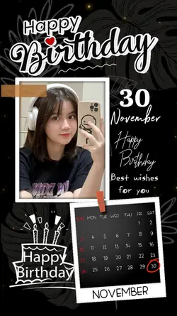 30 NOVEMBER BIRTHDAY