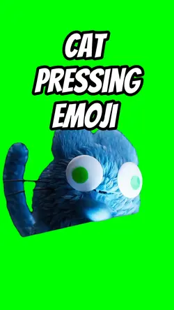 Cat pressing Emoji 