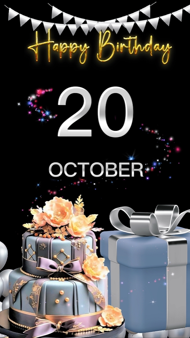 Anniversaire 20 OCTOBRE 