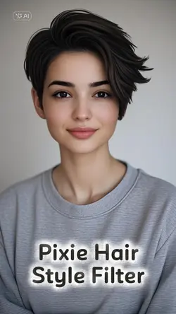 Pixie Hair Style Ai