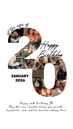 20th Birthday