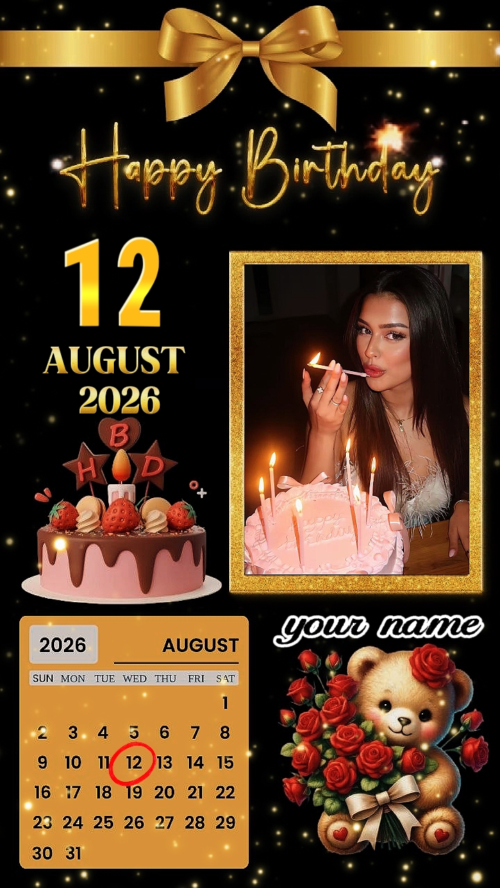 Aniversário 12 de agosto 