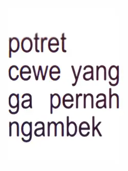 potret cewe yang ga 