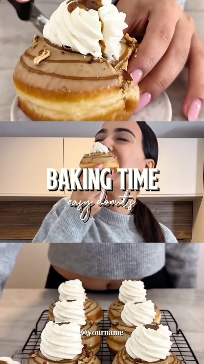 Tiempo de horneado de donas