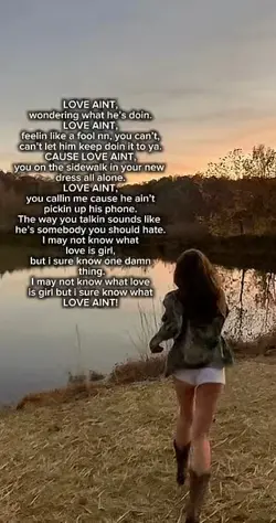 LOVE AINT