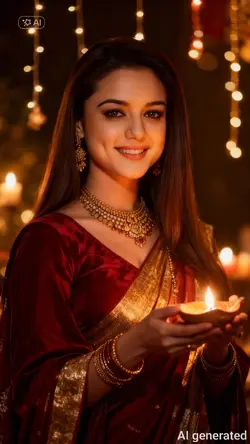 India woman night