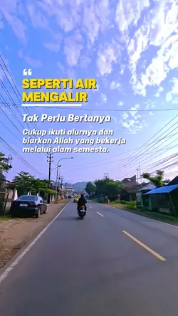 Seperti air mengalir