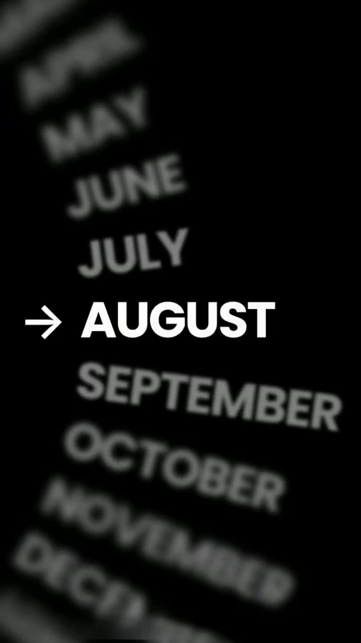 CUMPLEAÑOS DE AGOSTO