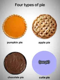 4 types of pie