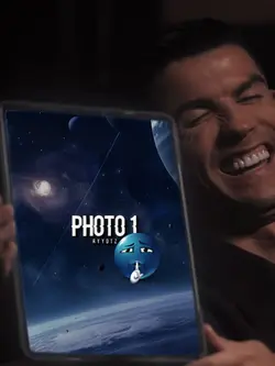 Ronaldo laughing
