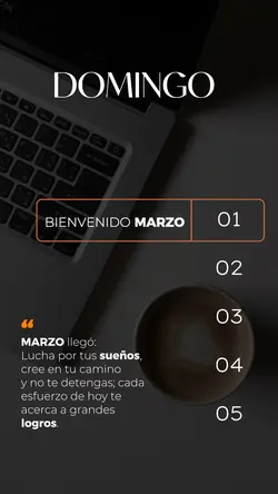Bienvenido Marzo