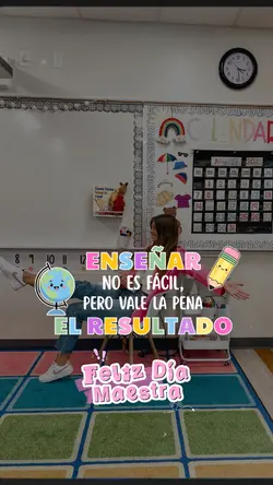 Feliz día maestra