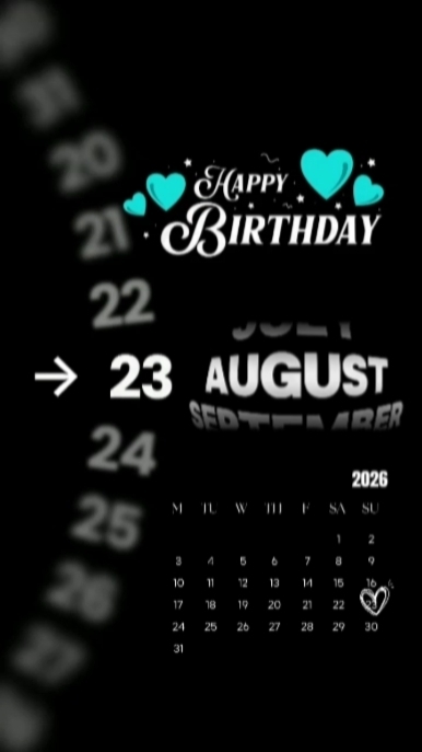 HBD 23 AĞUSTOS