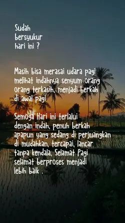 motivasi pagi