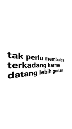 karma lebih ganas