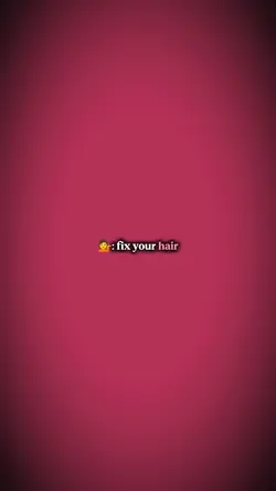 Fix your hair1